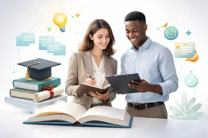 Courseto online learning platform dashboard with digital courses, certification progress, and learner support interface