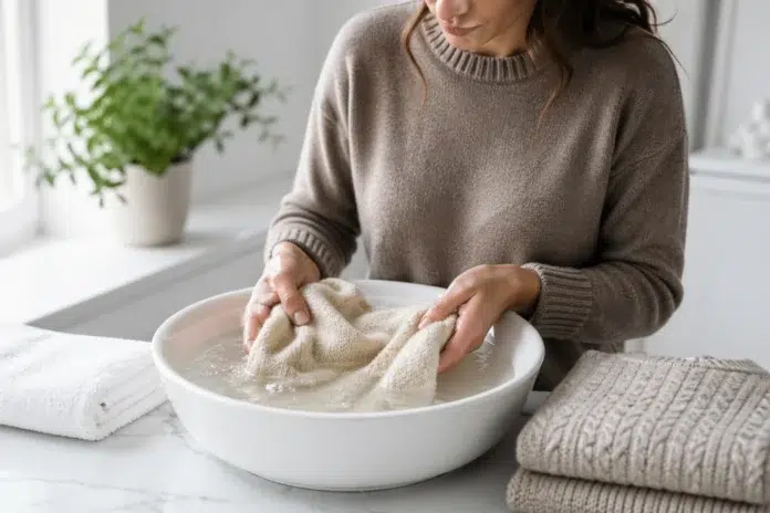 How to Wash Wool Sweater safely at home without shrinking or damaging the fabric