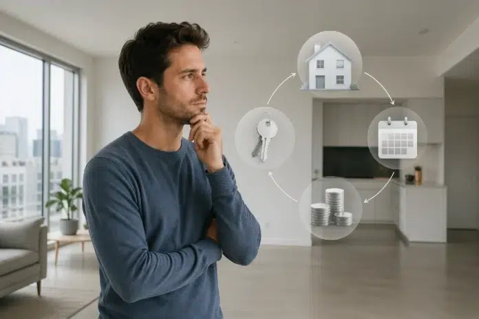 Pcm Meaning Rent in a rental listing showing monthly housing cost comparison for tenants