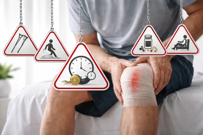 Top 5 Mistakes After Knee Replacement recovery after surgery at home