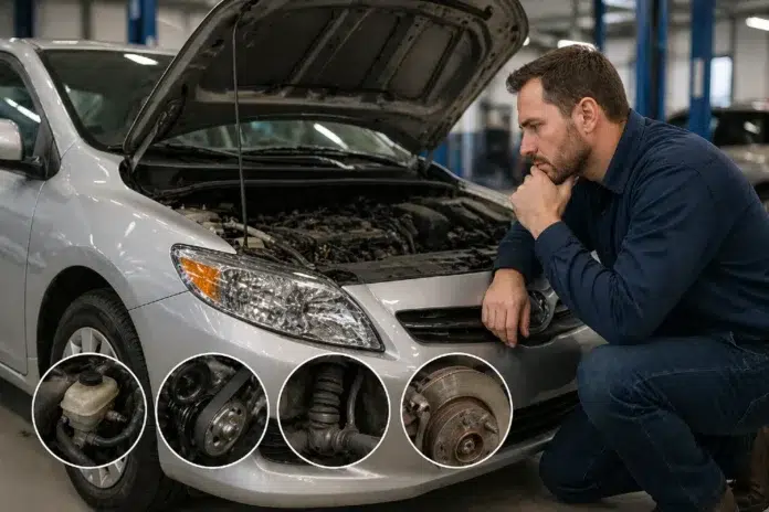 Used Toyota Corolla inspection checklist before buying